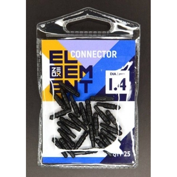 Конектор для вудки махової, ZEOX, 25шт/уп, діаметр 1,4мм